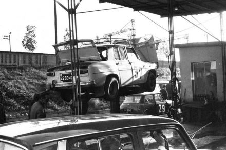 Marek Varisella i Jerzy Miniewski – Renault 8 Gordini.